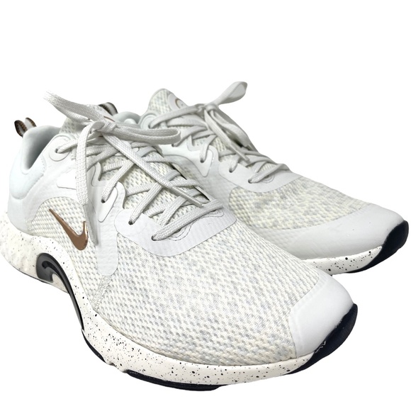 Nike RENEW IN SEASON TR 11 PRM Canvas Grey White Women Sneakers DA8309 100 - Picture 2 of 14